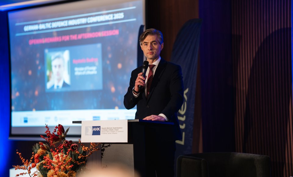 Budrys: Close cooperation between Lithuania and Germany ensures the security of our region