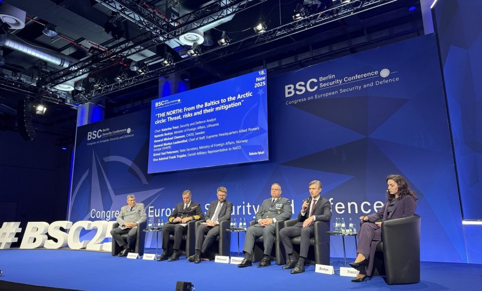 Minister Budrys: Arctic security is directly linked to the Baltic region