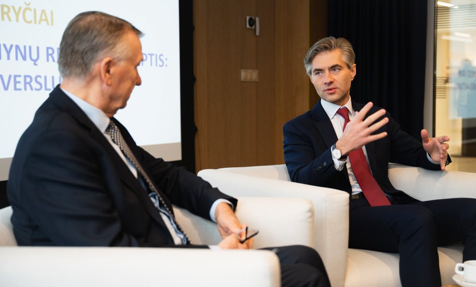 Kaune su verslo atstovais susitikęs K. Budrys: Kaunas tampa Lietuvos konkurencingumo centru