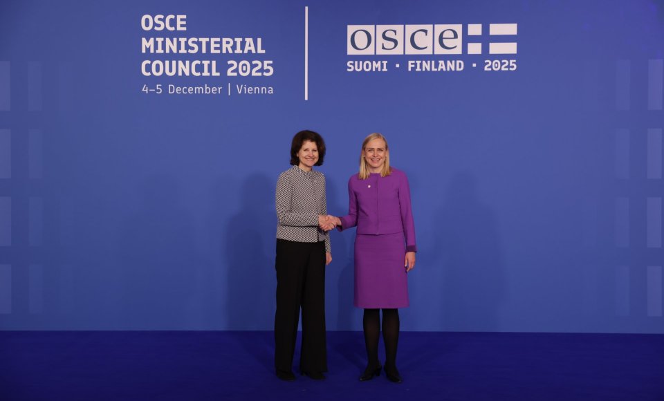 Viceministrė A. Plepytė ESBO Ministrų Tarybos susitikime Vienoje: „Rusijos karas prieš Ukrainą pažeidžia visus Helsinkio Baigiamojo Akto principus ir Rusija privalės už tai atsakyti“