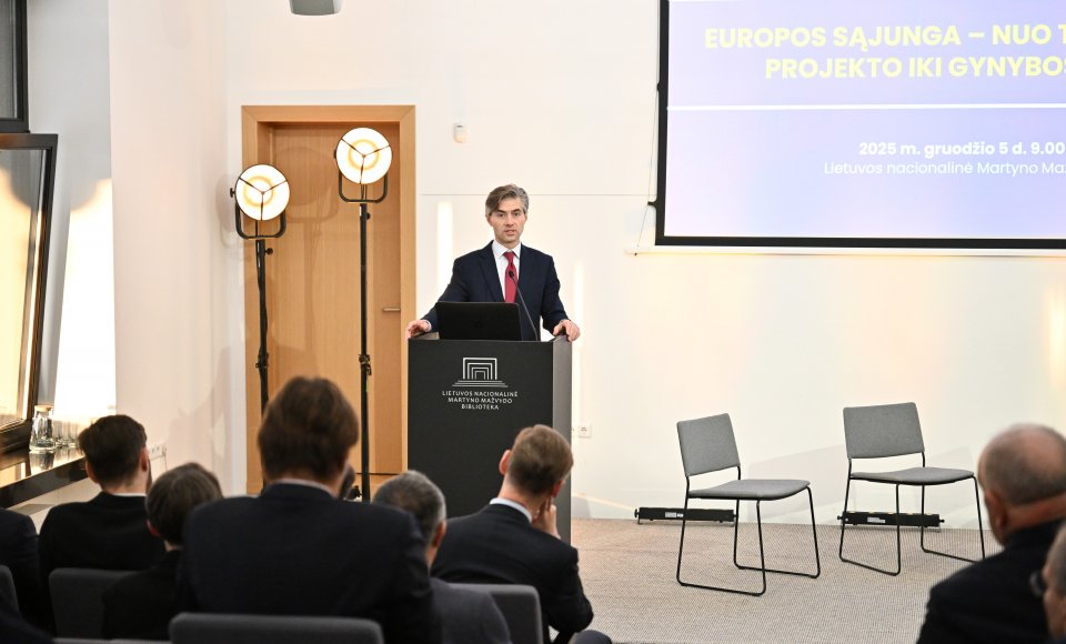 Budrys: A strong EU is no longer a choice, but a necessity