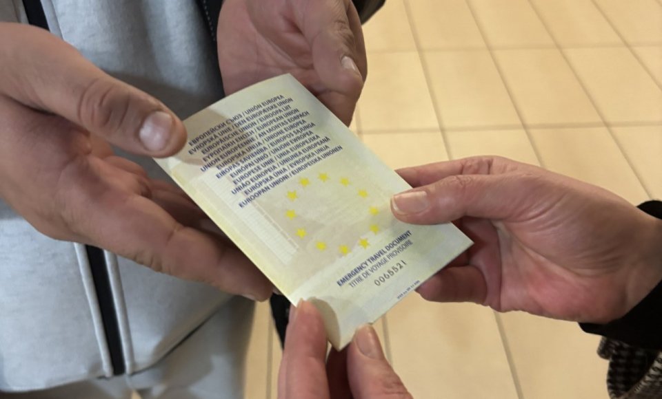 Asmens grįžimo pažymėjimą keičia Europos Sąjungos laikinasis kelionės dokumentas