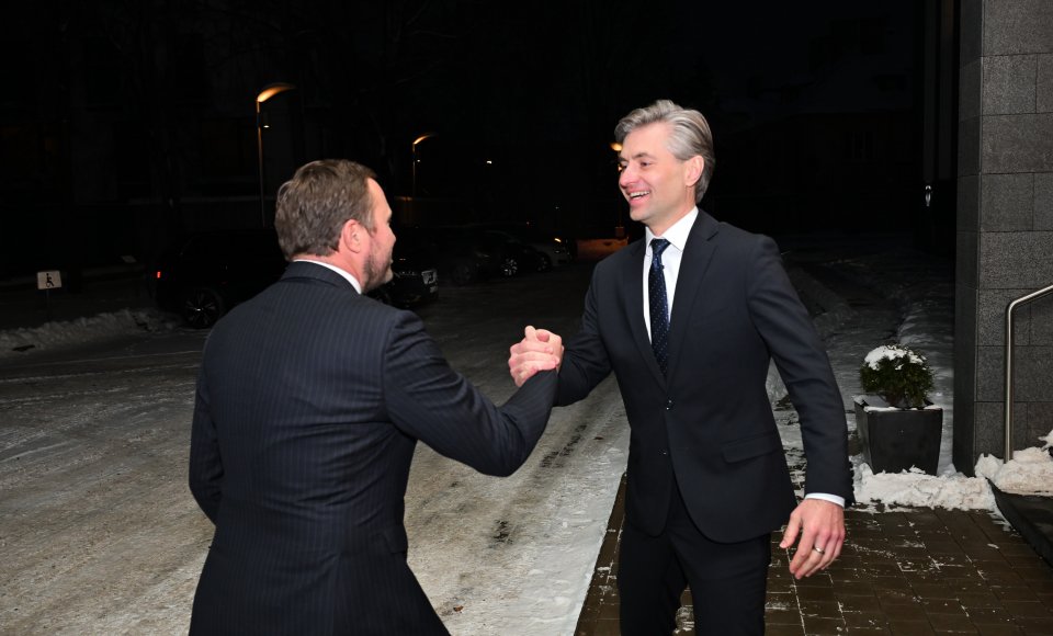 Budrys discussed regional security and response to hybrid threats with the Estonian Foreign Minister