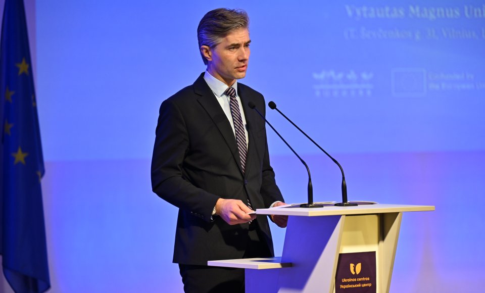 K. Budrys: Ukrainos atstatymas – investicija į Lietuvos ir Europos saugumą