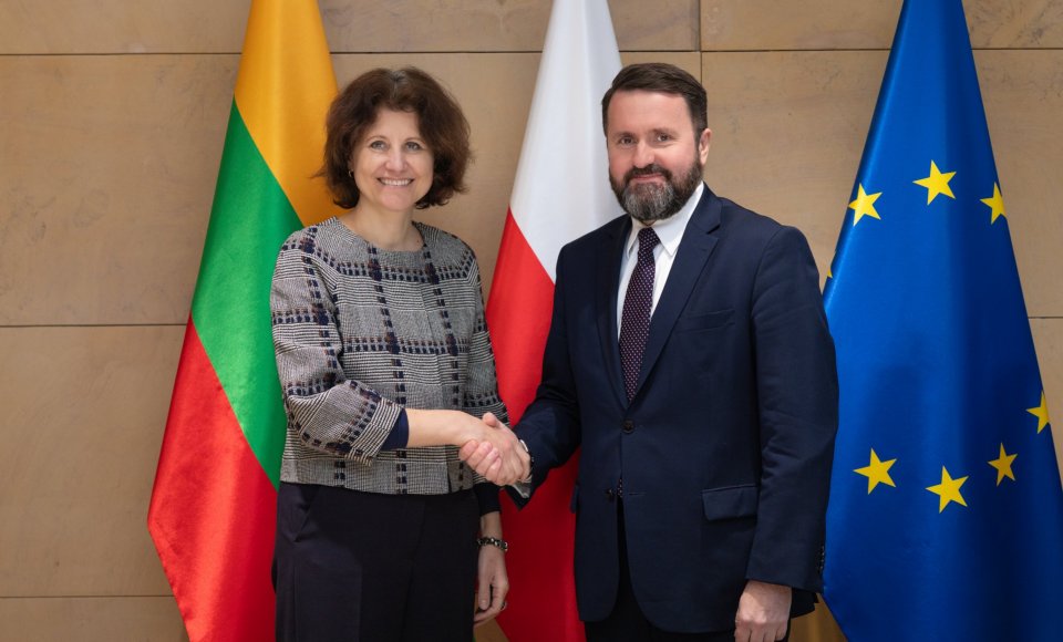 Vice-Minister of Foreign Affairs Plepytė: Vilnius and Warsaw are strategic partners in the face...