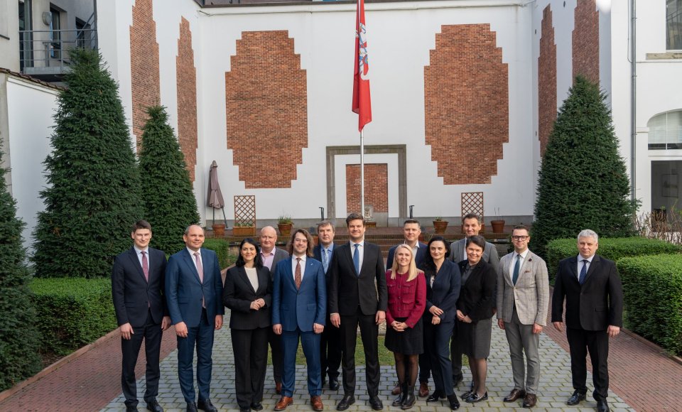 Chancellors of ministries in Brussels discussed preparations for Lithuania's Presidency of...