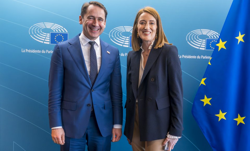 Vice-Minister Mitkus at the meeting with the President of the European Parliament: The stronger...