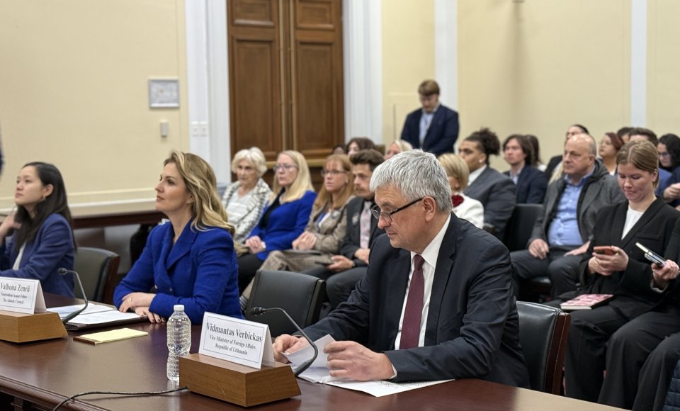 Vice-Minister Verbickas in Washington: Lithuanian-US cooperation in the Indo-Pacific region remains a strategic priority