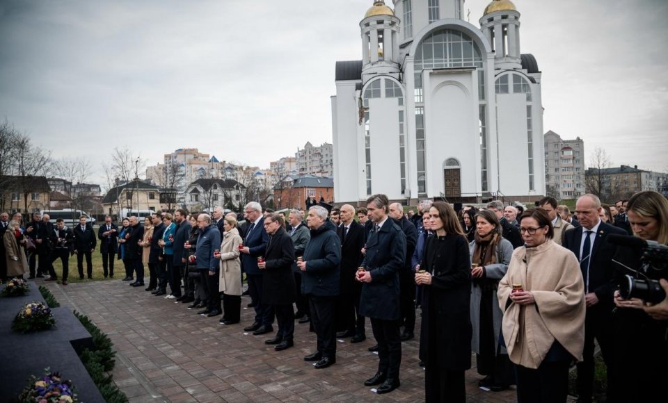 K. Budrys Bučoje: ši vieta – ne tik Rusijos karo nusikaltimų, bet ir nepaprasto Ukrainos atsparumo simbolis