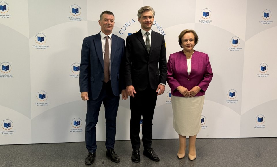 K. Budrys Liuksemburge lankėsi Europos Audito Rūmuose ir ES Teisingumo Teisme