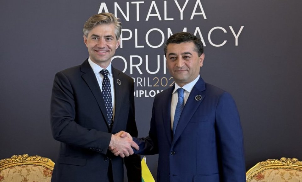 K. Budrys susitiko su Uzbekistano užsienio reikalų ministru