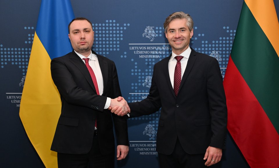 Budrys met with Budanov in Vilnius: Ukraine's security is a security issue for the whole of...