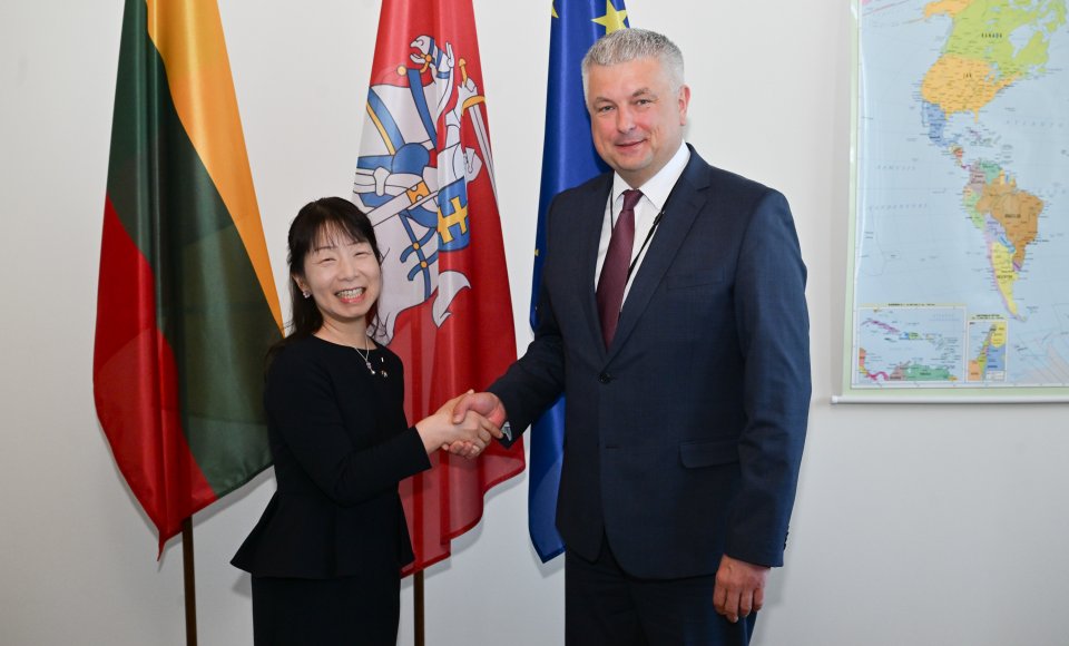 Lietuva ir Japonija stiprina bendradarbiavimą kosmoso srityje