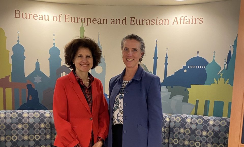 Vice-Minister Plepytė and the U.S. Military and State Department officials discussed the implementation of NATO defence commitments and the importance of the transatlantic bond