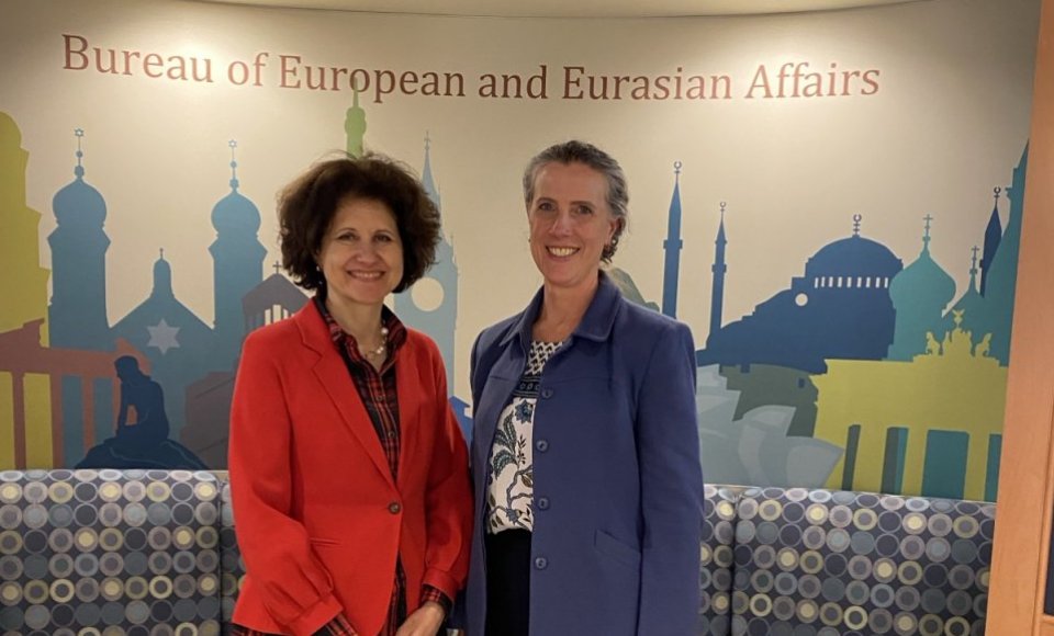 Viceministrė A. Plepytė su JAV Karo ir Valstybės departamentų pareigūnais aptarė NATO gynybos įsipareigojimų vykdymą ir transatlantinio ryšio svarbą