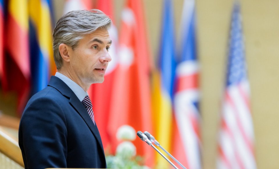 K. Budrys: Transatlantinis ryšys ir parama Ukrainai – kertiniai Europos saugumo ramščiai