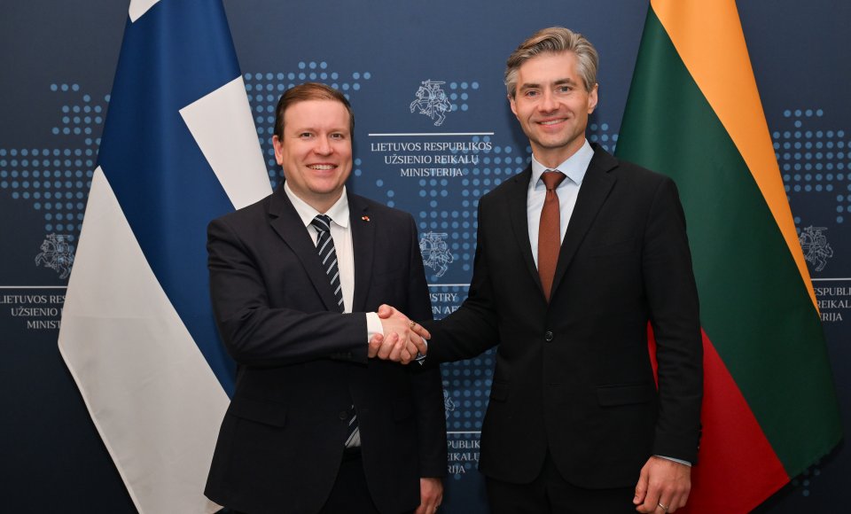 Budrys: Lithuania seeks to adopt Finland's best practices in comprehensive defence