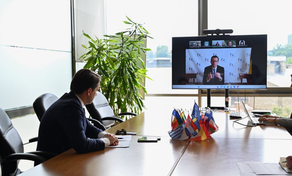 Viceministras Sigitas Mitkus telefonu aptarė stojimo į Europos Sąjungą derybų eigą su naujuoju Ukrainos vicepremjeru Vsevolodu Čentcovu