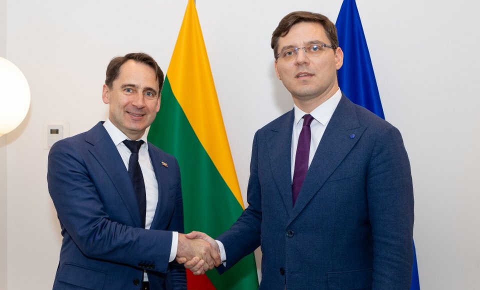 Viceministras S. Mitkus susitikime su EP vicepirmininku: demokratinių vertybių išsaugojimas,...