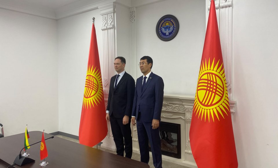 Political consultations between Lithuania and Kyrgyzstan explore opportunities to strengthen cooperation