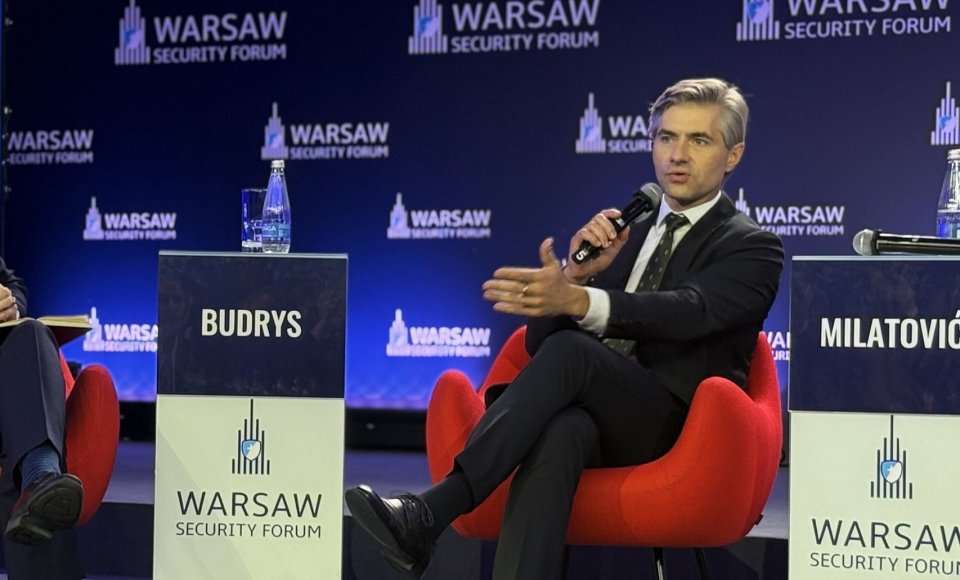 Budrys at the Warsaw Security Forum: EU enlargement must become a strategic project for European security