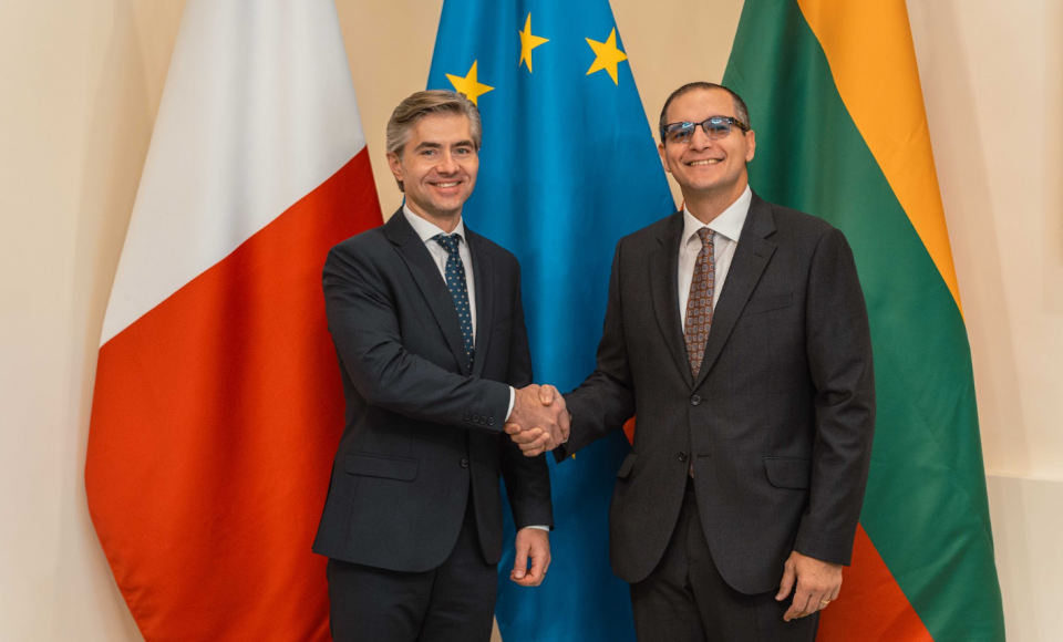 Artėjant Lietuvos pirmininkavimui ES Tarybai, K. Budrys Maltoje pabrėžė Europos saugumo ir konkurencingumo stiprinimą