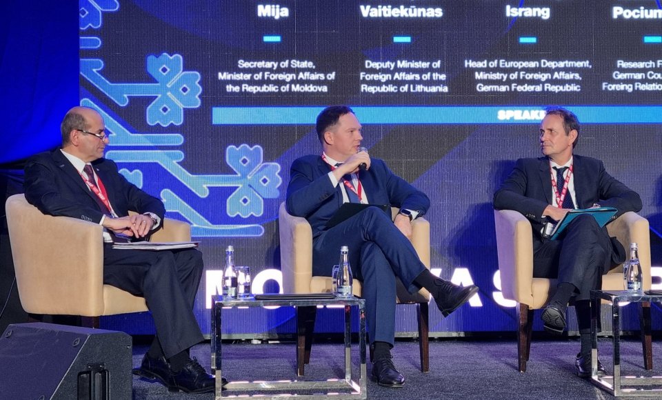 Viceministras K. Vaitiekūnas Moldovoje: ES plėtra – investicija į Europos saugumą