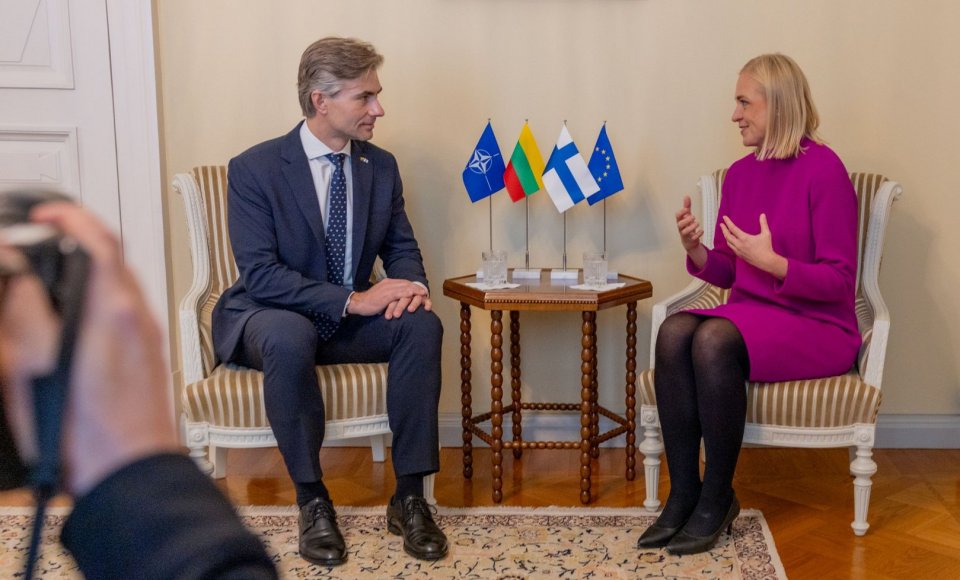 K. Budrys Helsinkyje: Baltijos jūros ir Arkties saugumas yra glaudžiai susiję