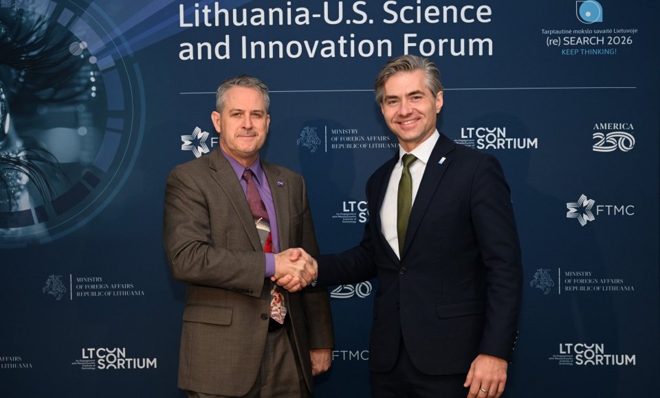 Budrys discusses expanding Lithuania-US cooperation in the space sector with NASA representative in Europe