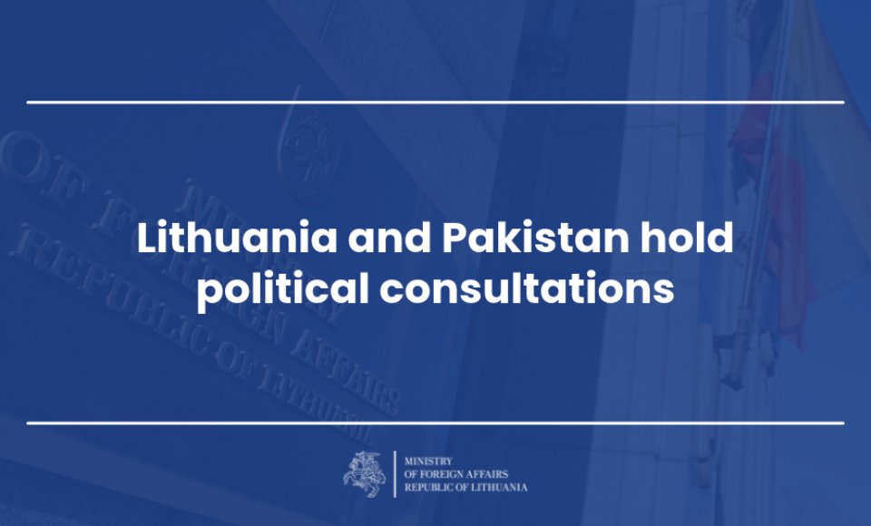 Lithuania and Pakistan hold political consultations online