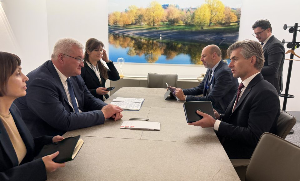 K. Budrys Liuksemburge susitiko su Ukrainos užsienio reikalų ministru A. Sybiha