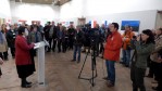 Kairėje - Segovijos savivaldybės Kultūros tarybos vadovė Clara Luquero