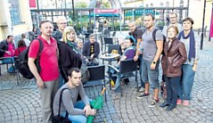 OKT aktoriai jau grįžo iš Helsinkio festivalio „Stage“, kuris surengtas penktą kartą. T.Žaibaus nuotr.  