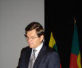 Ambasadorius A.Rimkūnas pristato Lietuvą
