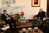 A.Ažubalis and H.Karzai (right)