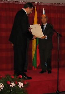 V.Alekna ir K. Matsuura