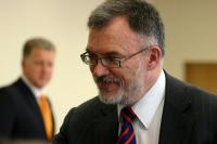 Lietuvos užsienio reikalų ministras Petras Vaitiekūnas - Tauragėje. R.Malycho nuotr.