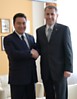 A.Babacan et V.Ušackas
