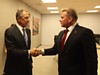 A.Ažubalis (right) and S.Lavrov