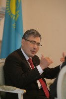 Kazachstano ambasadorius Lietuvoje G.Koišybajevas. P.Malūko nuotr.